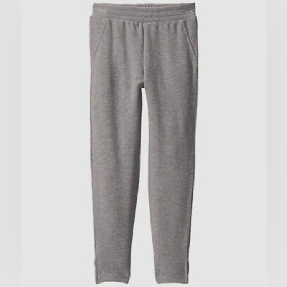NWT $79 Chaser Kid's Gray Knit Joggers Sweatpants Cozy Knit Heathered Grey